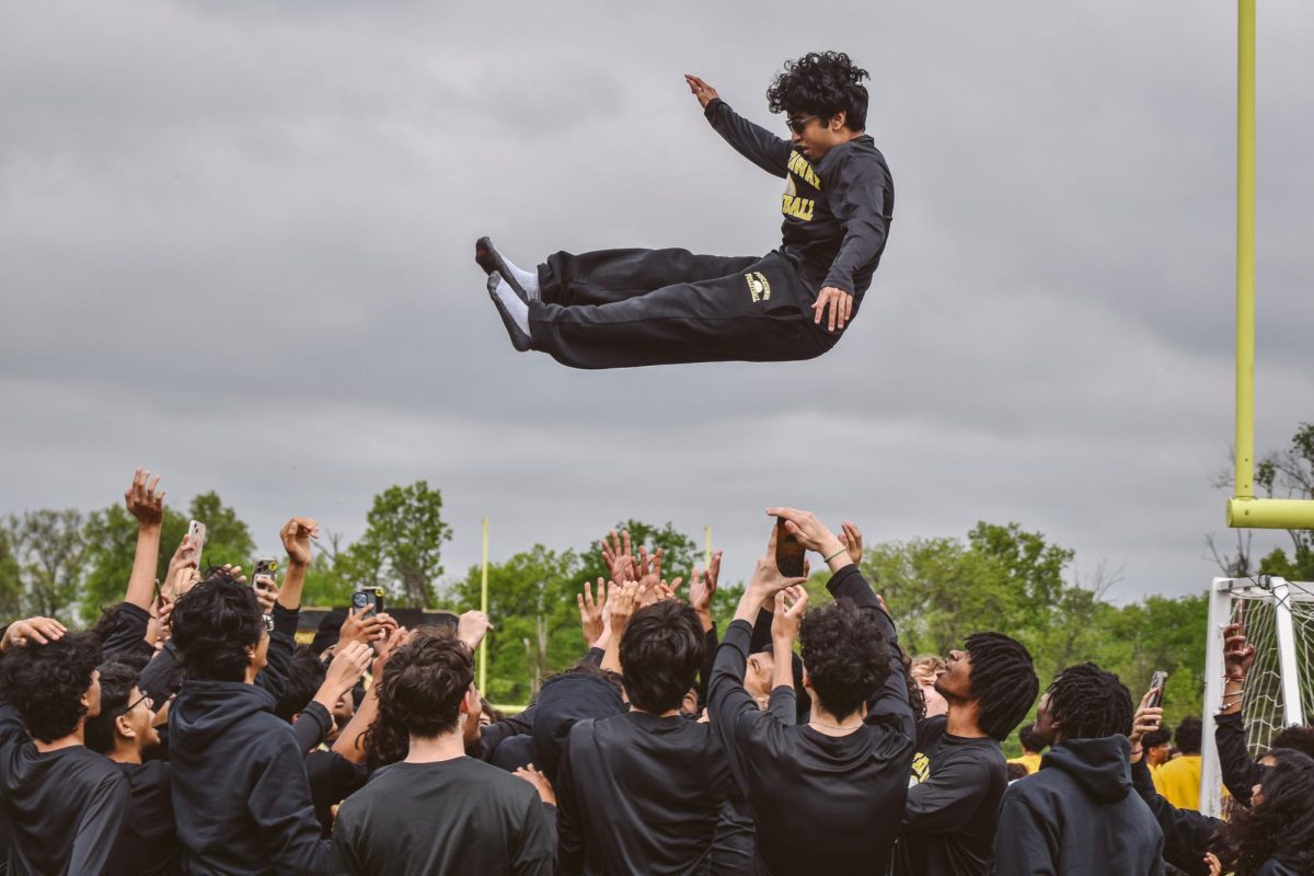 A stirring solo and beautiful weather warm school spirit at 2024 PHS spring pep rally