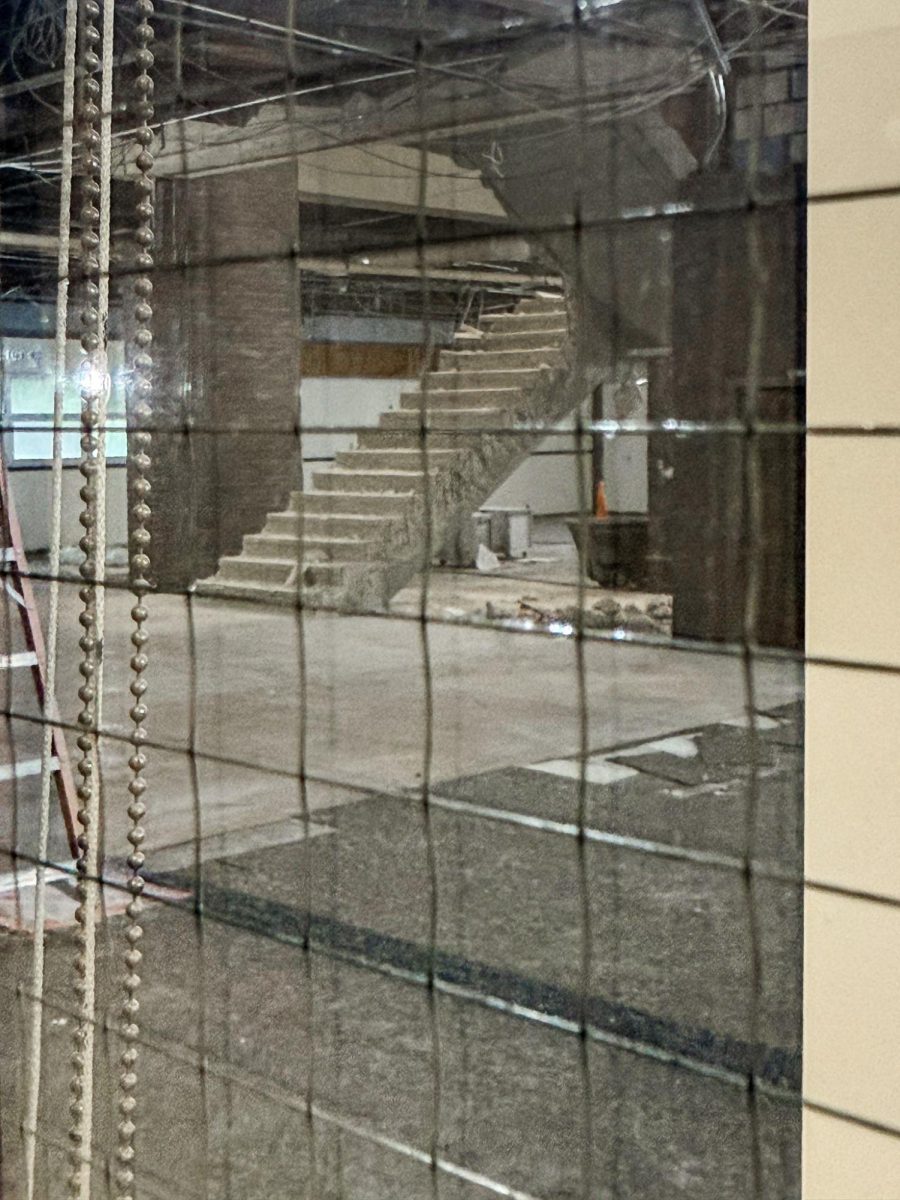 Media Center demolition in progress