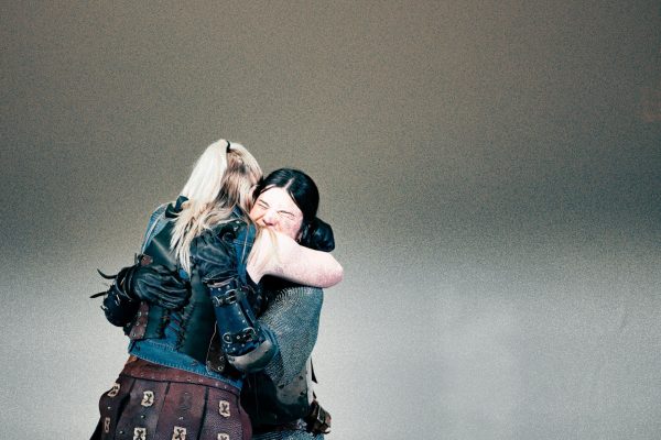 Sydney Hain and Phoebe Hall perform as the leads in "She Kills Monsters"