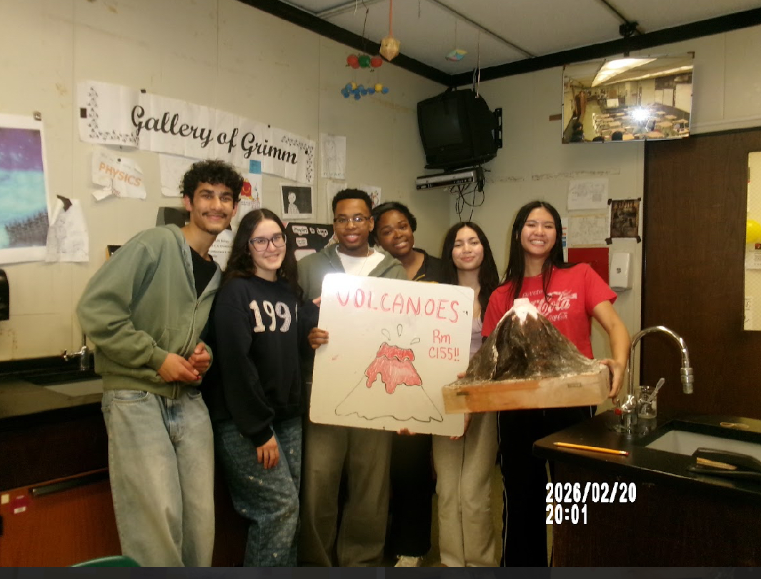 SNHS volcano room volunteers!