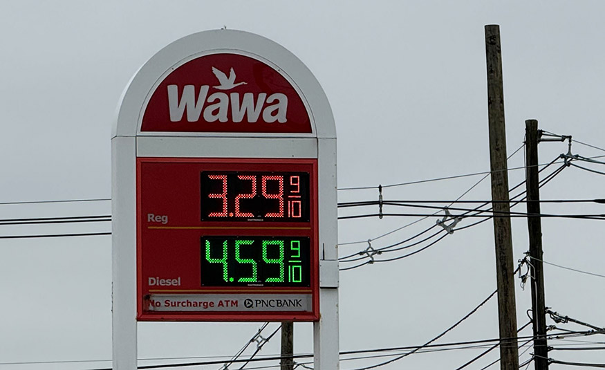 Rising Gas Prices hit Student Drivers at Piscataway High School