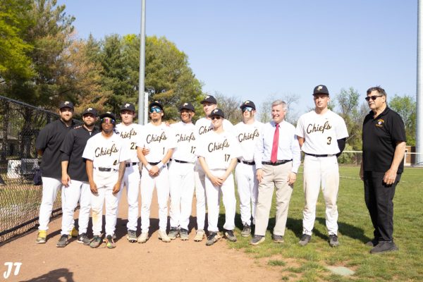 PHS Varsity Baseball players