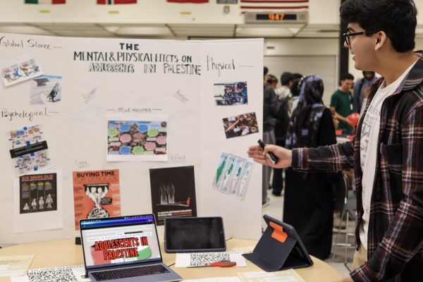 Ayush Desai's project on The Mental and Physical Effects on Adolescents in Palestine 